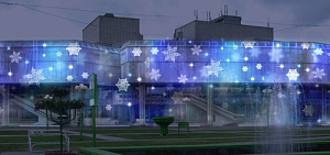 В Ярославле на «Новогоднем огоньке» будет представлена  декоративная световая проекция