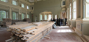 Комиссия проверила ход реставрационных работ в Петропавловском храме Ярославля