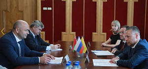 Михаил Евраев пообещал удвоить товарооборот региона с Республикой Беларусь 