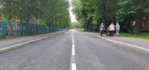 Отремонтировали первую в этом году дорогу в Ярославле