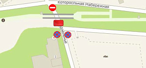 В районе пешеходного моста через Которосль в Ярославле ограничат движение транспортных средств 