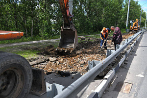Начали ремонтировать Московский проспект в Ярославле
